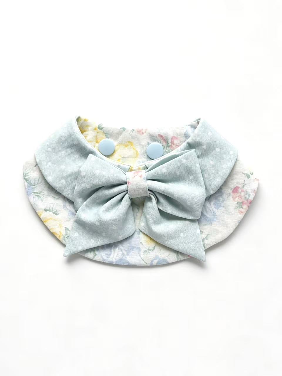 Bluebell Garden Bow Collar
