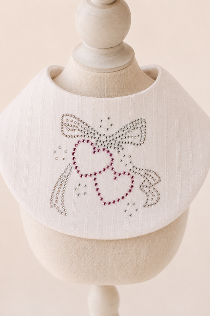 Amour Bow Collar on mannequin